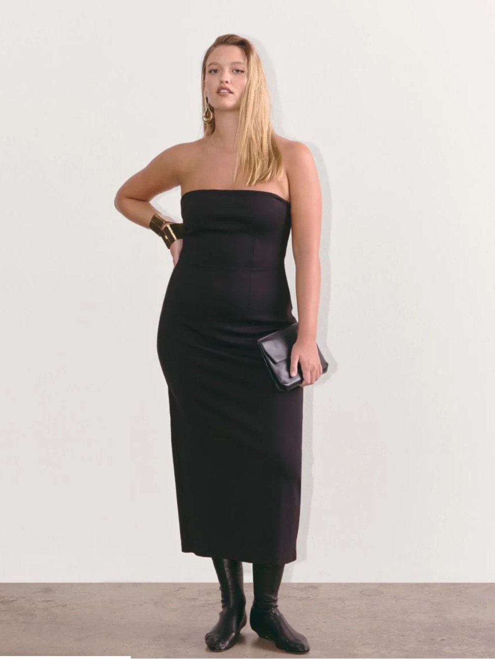 Everlane The Dream Strapless Dress